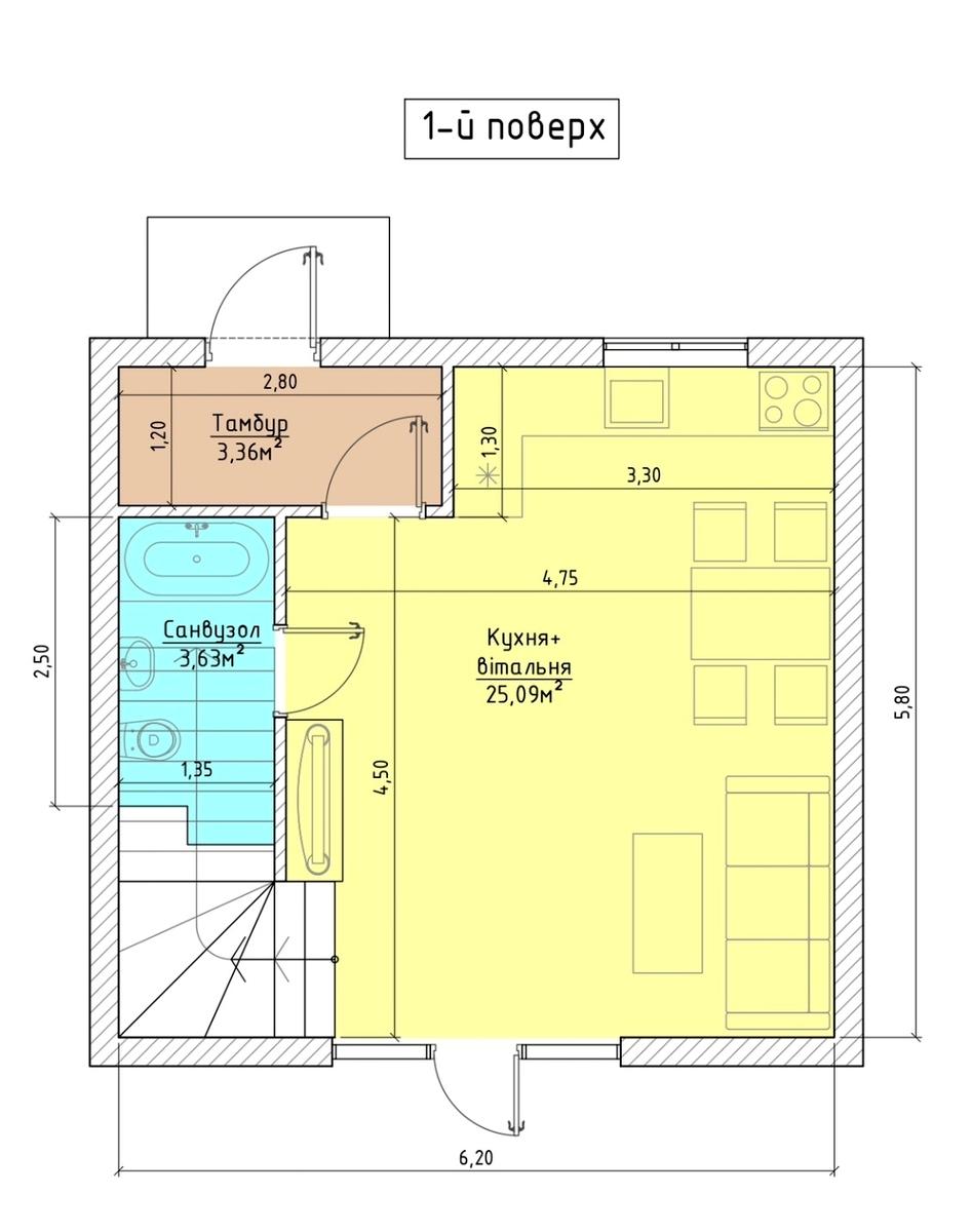 House by the address st. Skovorody (area 75 m²) - Atlanta.ua - photo 14