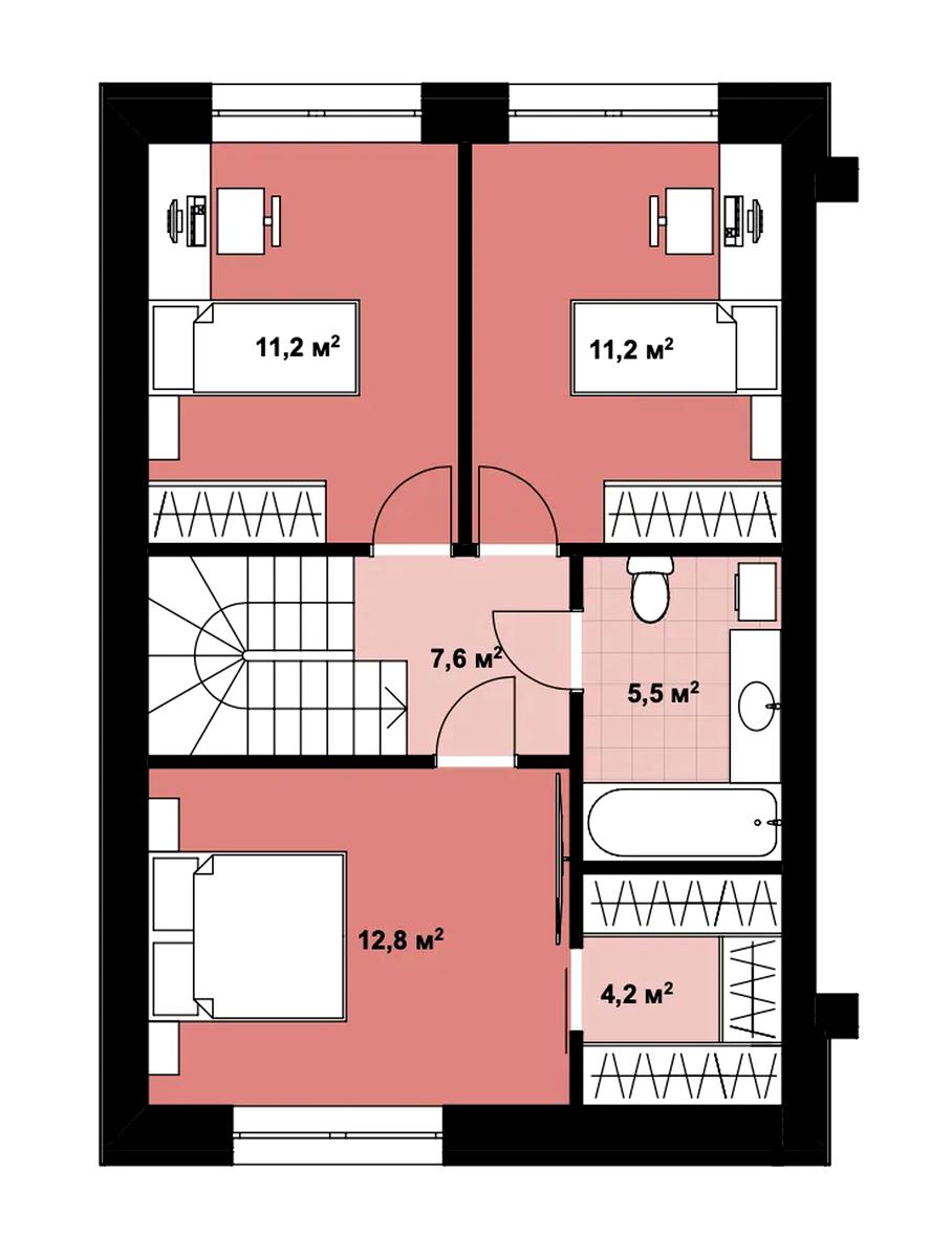 Дом по адресу (площадь 103,5 м²) - Atlanta.ua - фото 3