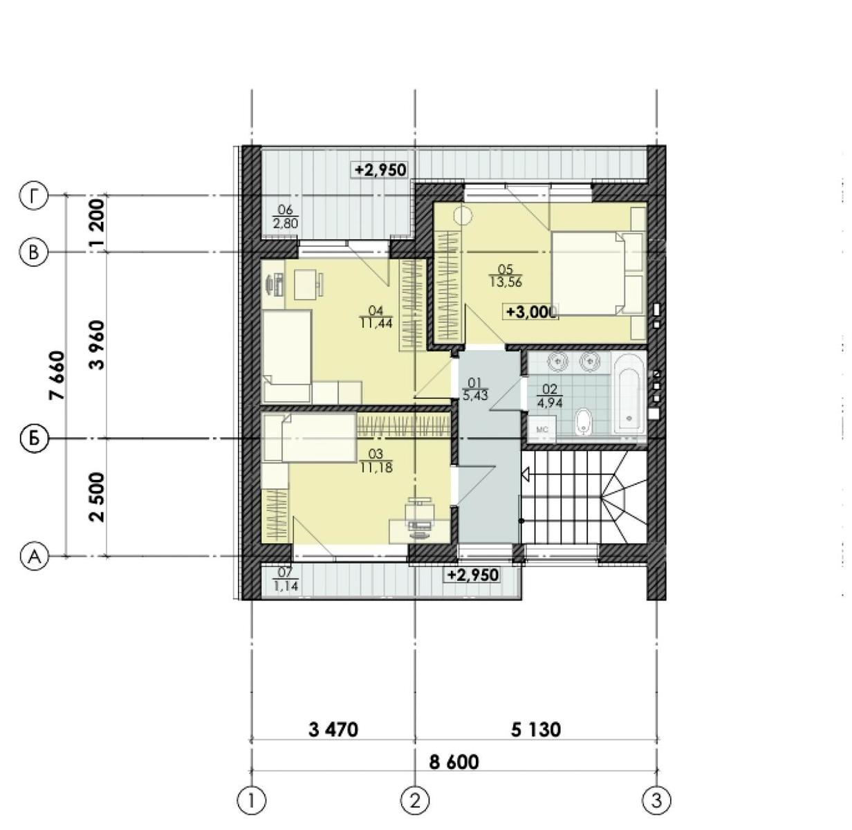 House by the address st. Orlika Pilipa (area 90 m²) - Atlanta.ua - photo 19