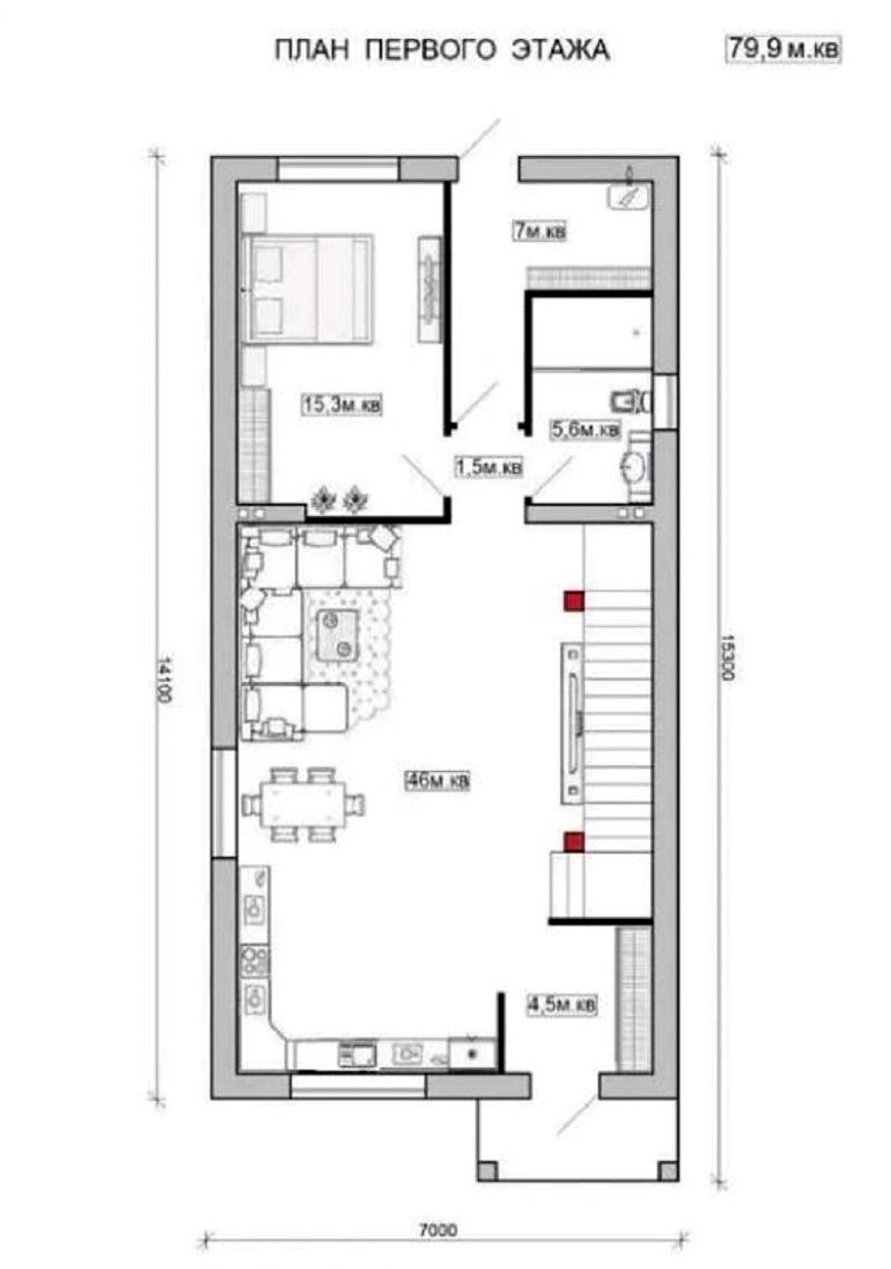 House by the address st. Mock (area 160 m²) - Atlanta.ua - photo 9