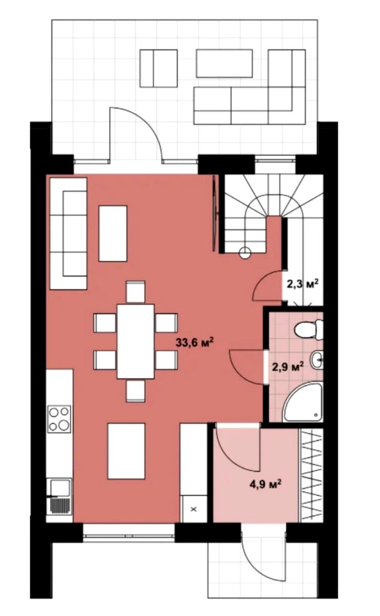 Дом по адресу (площадь 87,3 м²) - Atlanta.ua - фото 3