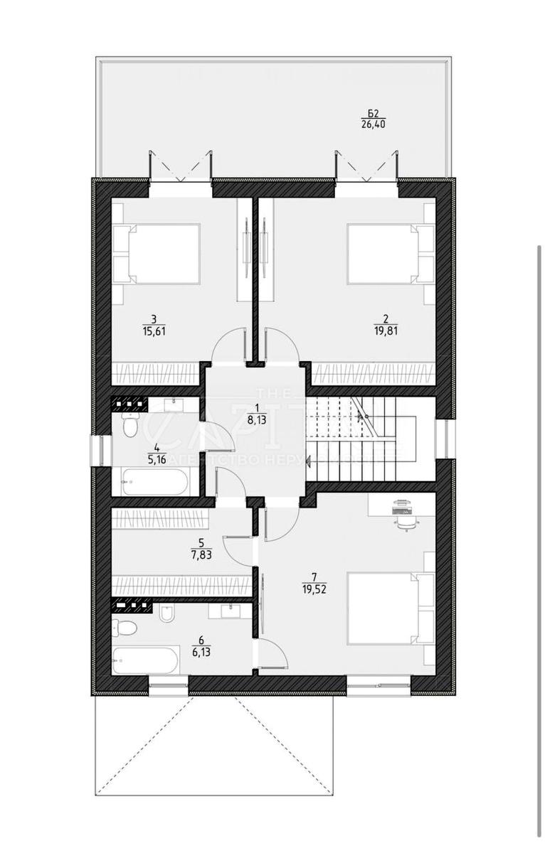 House by the address st. Sergeya Kolosa (area 220 m²) - Atlanta.ua - photo 2