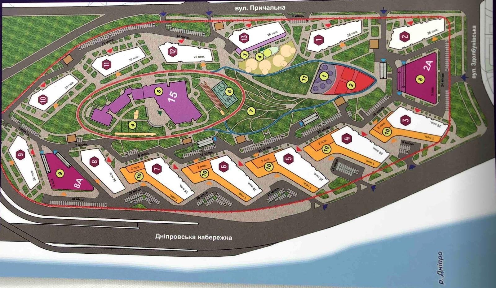 2-кімнатна квартира за адресою наб. Дніпровська (площа 73 м²) - Atlanta.ua - фото 3