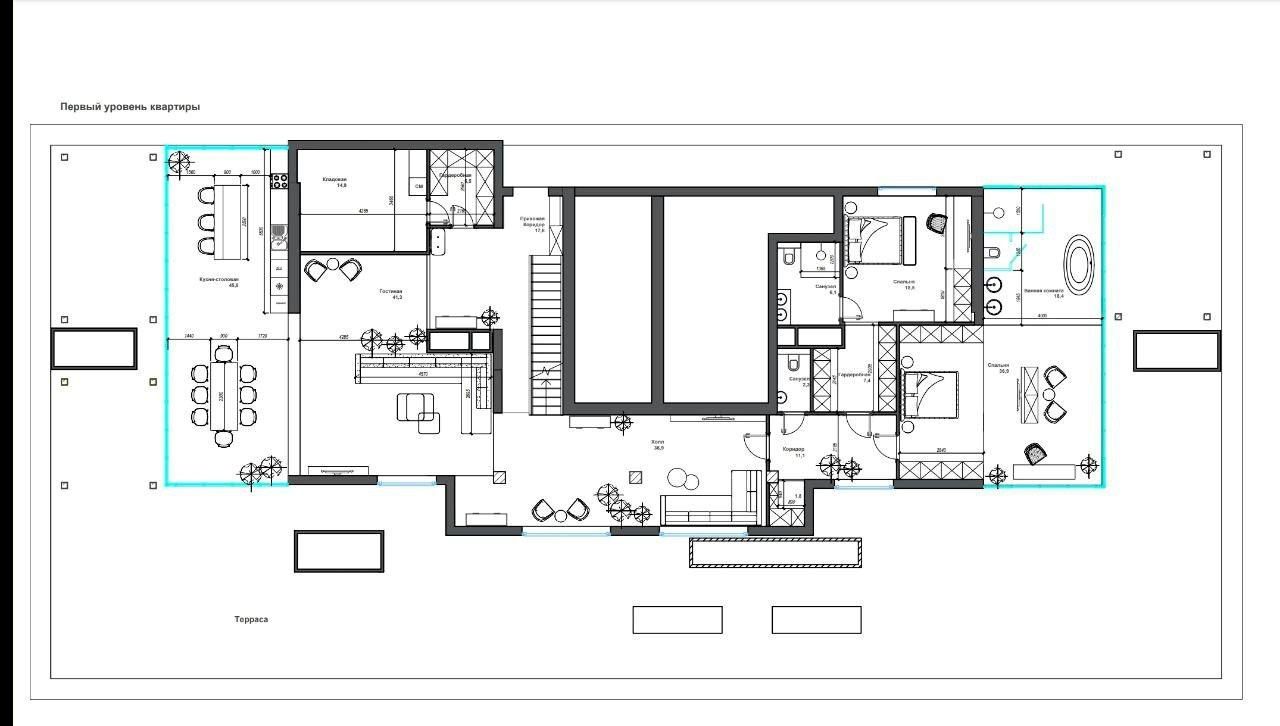 4+-rooms apartment apartment by the address st. Frantsuzskiy bul Proletarskiy bul (area 530 m²) - Atlanta.ua - photo 9