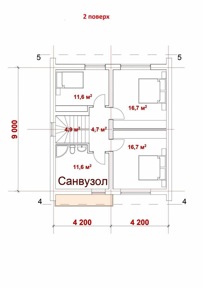 House by the address (area 135 m²) - Atlanta.ua - photo 3