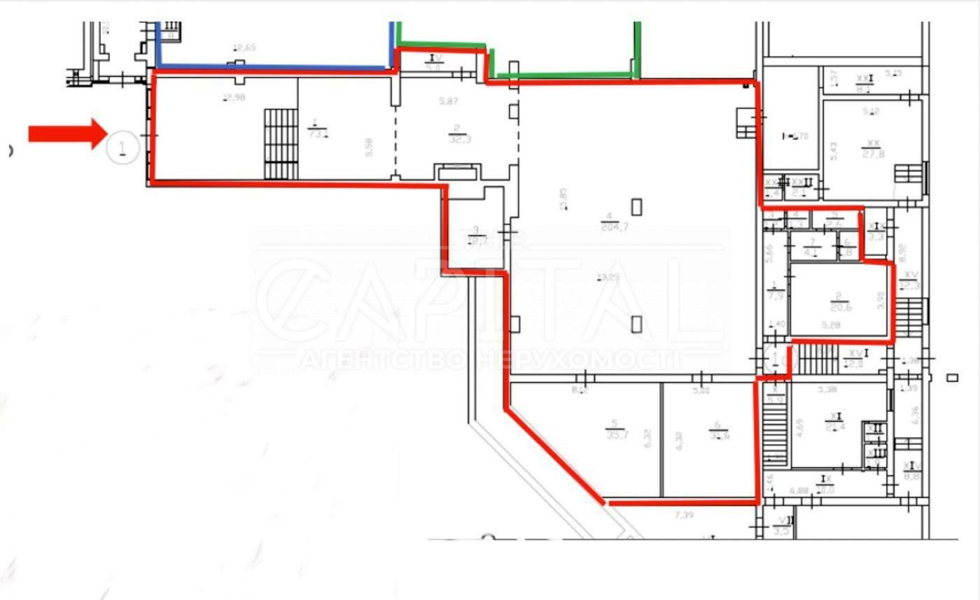 Комерційна нерухомість за адресою вул. Лук'яненка Левка (площа 435 м²) - Atlanta.ua - фото 3