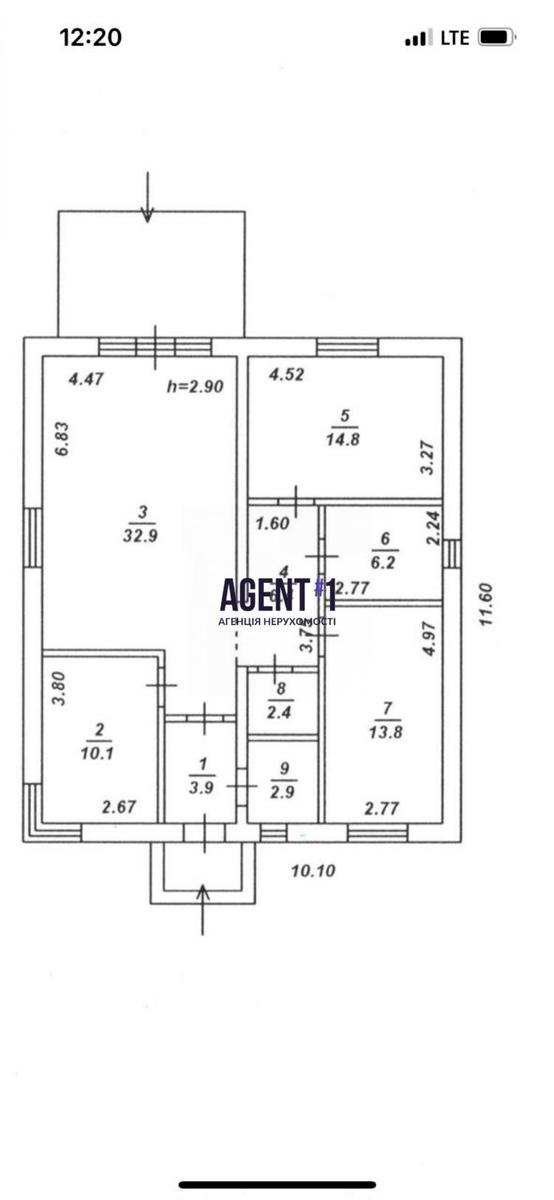 House by the address (area 100 m²) - Atlanta.ua - photo 9