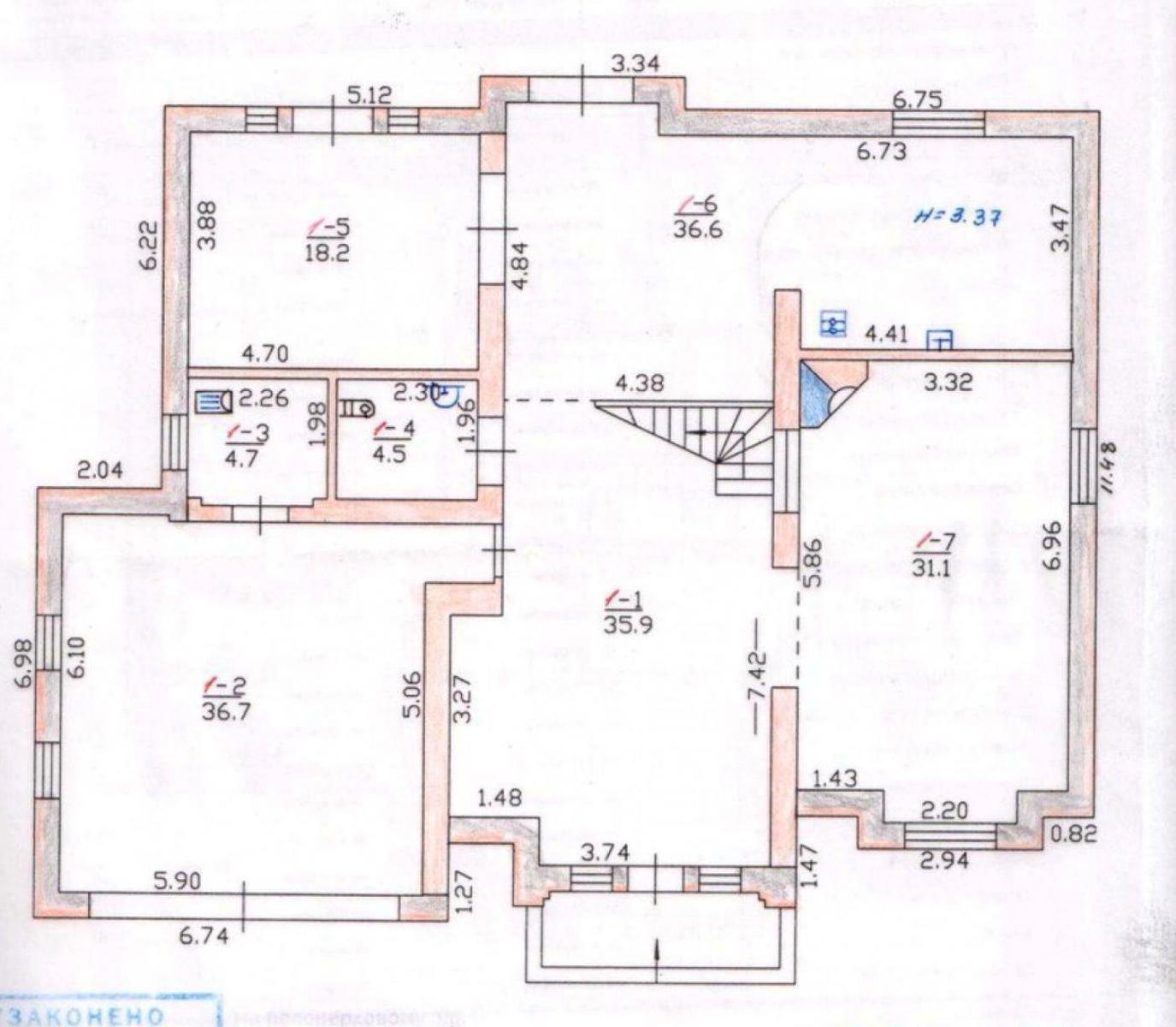 House by the address st. Sobornaya (area 307 m²) - Atlanta.ua - photo 40