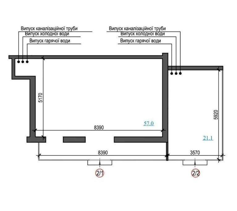 Коммерческая недвижимость по адресу ул. Бойчука Михаила (площадь 78 м²) - Atlanta.ua - фото 7