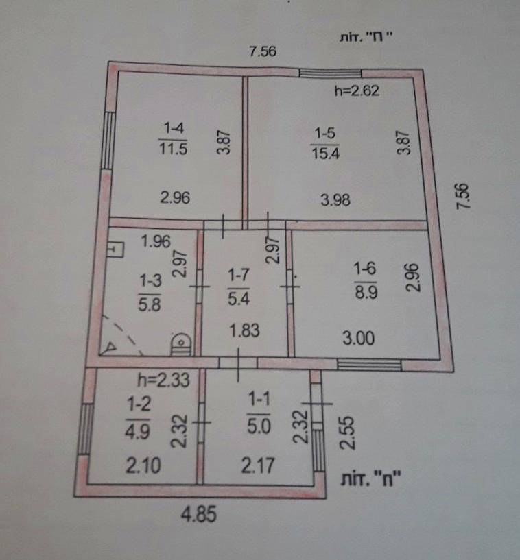 2-кімнатна квартира за адресою (площа 56 м²) - Atlanta.ua - фото 14