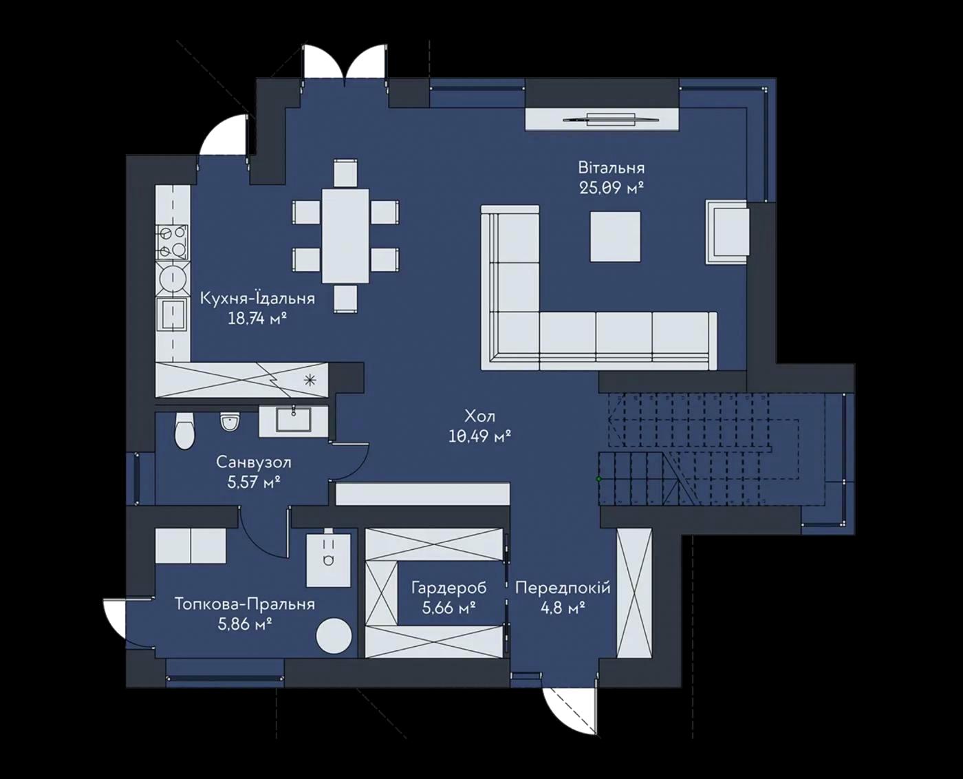 Будинок за адресою (площа 160 м²) - Atlanta.ua - фото 5
