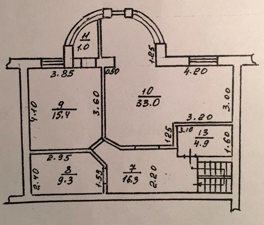3-rooms apartment apartment by the address st. Observatornyy per Ton Dyk Tkhana per (area 160 m²) - Atlanta.ua - photo 13