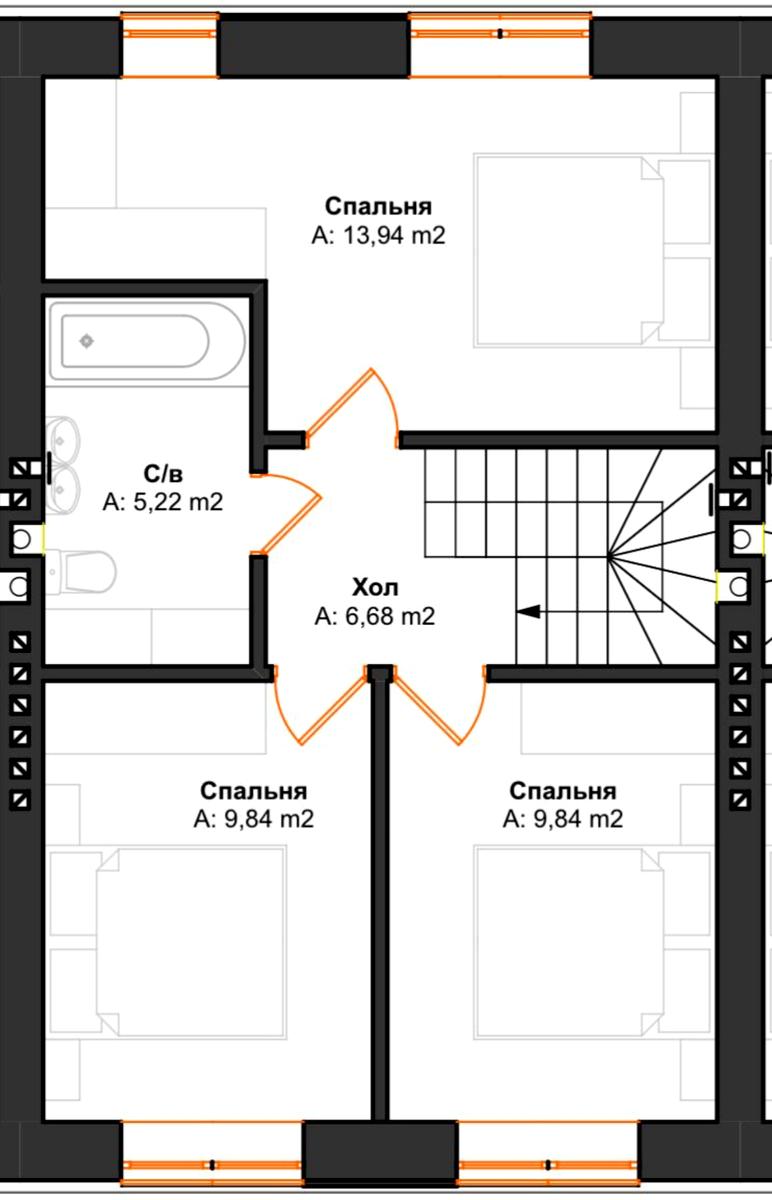 House by the address st. Pavlenka (area 90 m²) - Atlanta.ua - photo 10