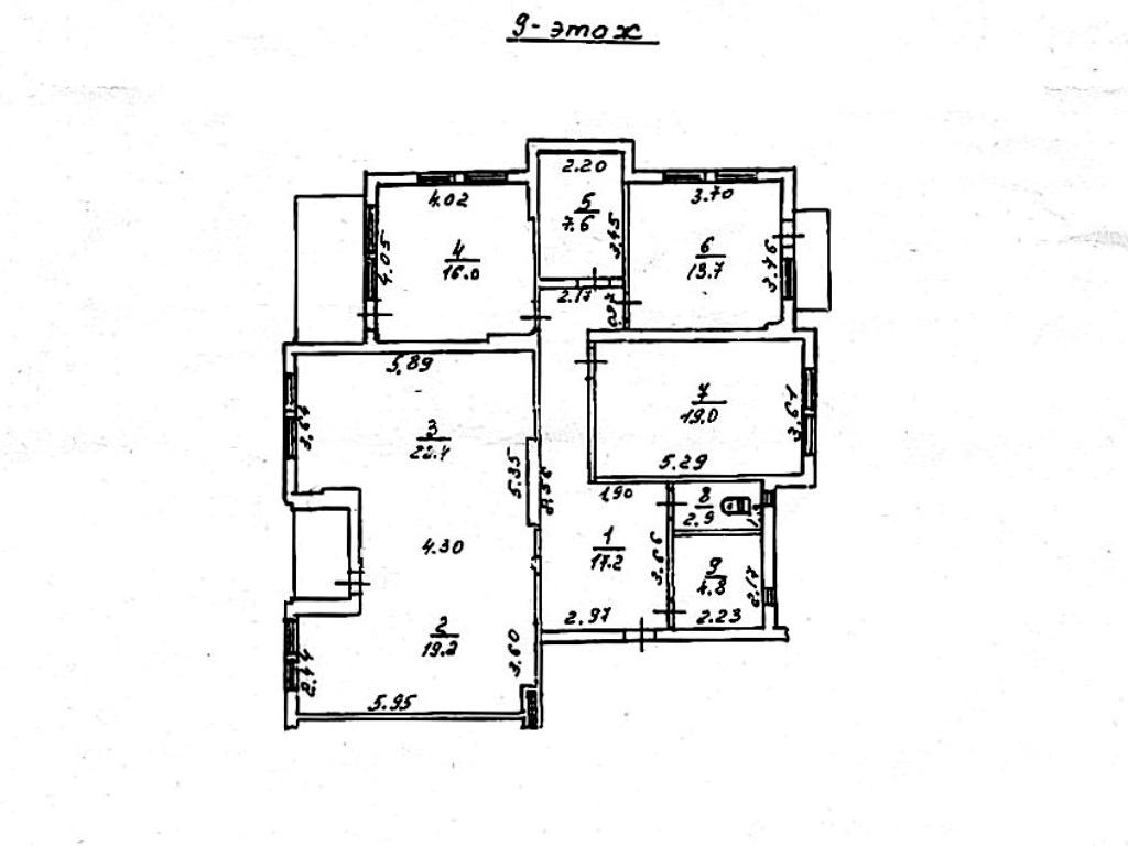 Многокомнатная квартира по адресу Клубничный пер. (площадь 135 м²) - Atlanta.ua - фото 18