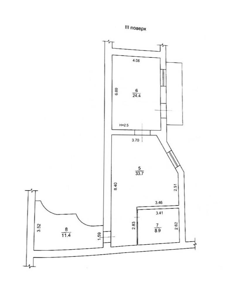 3-комнатная квартира по адресу (площадь 125 м²) - Atlanta.ua - фото 27