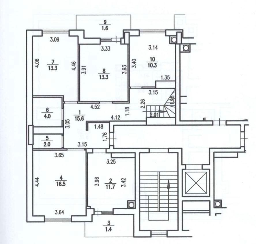 4+-rooms apartment apartment by the address st. Shchiretskaya ul (area 127,7 m²) - Atlanta.ua - photo 2