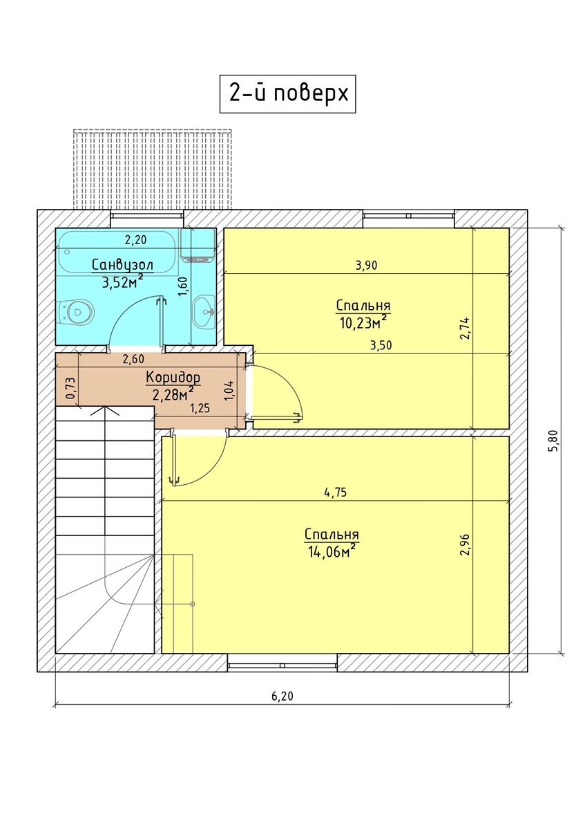 Дом по адресу ул. Китобойная (площадь 75 м²) - Atlanta.ua - фото 19