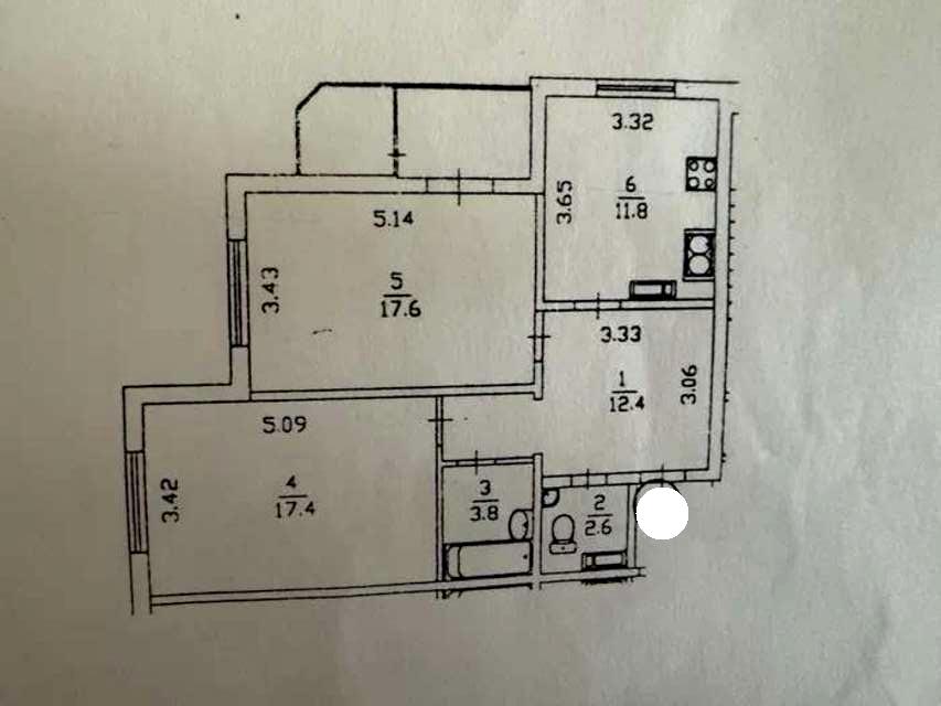 2-rooms apartment apartment by the address st. Ul Krakovskaya (area 72 m²) - Atlanta.ua - photo 9