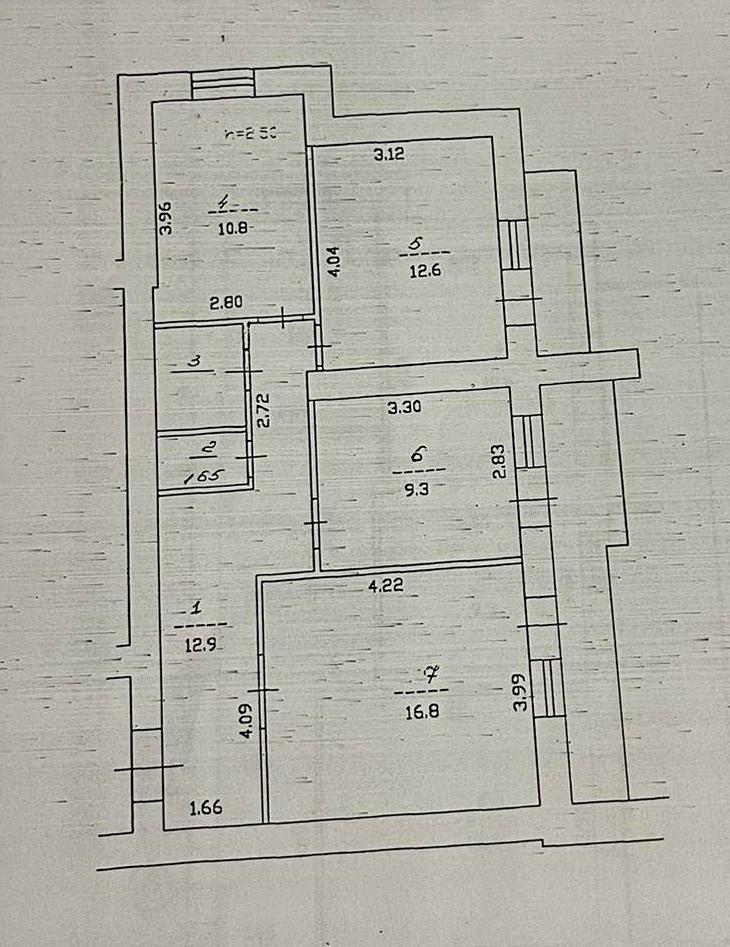 3-кімнатна квартира за адресою вул. Паркова (площа 70,7 м²) - Atlanta.ua - фото 5