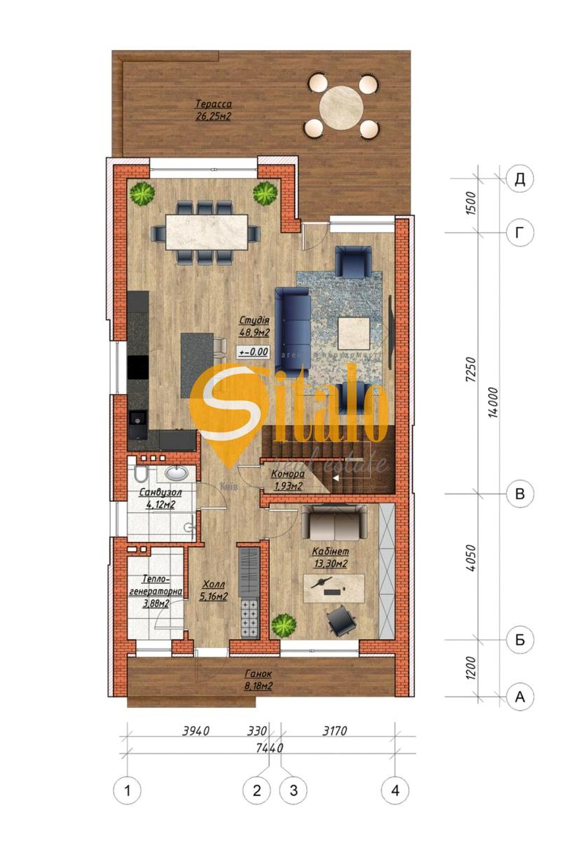 House by the address (area 177 m²) - Atlanta.ua - photo 4