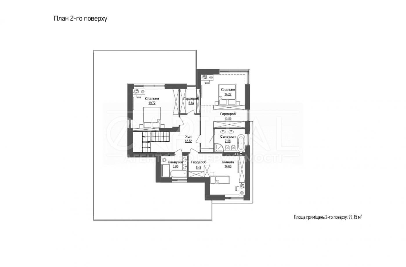 Дом по адресу ул. Михайловського (площадь 275,5 м²) - Atlanta.ua - фото 23