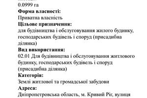 ділянка за адресою Севанська вул., 30