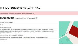 ділянка за адресою с. Малехів, 