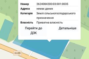 ділянка за адресою 