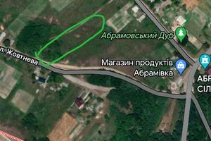 ділянка за адресою Жовтнева