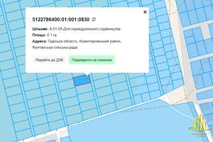 ділянка за адресою 