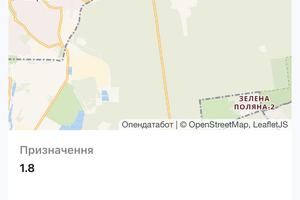 ділянка за адресою Лугова