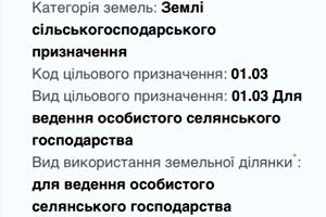 ділянка за адресою 