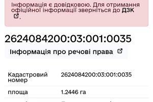 ділянка за адресою 