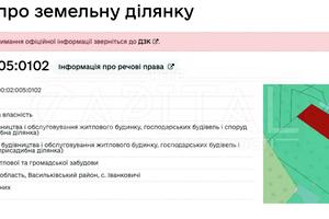 участок по адресу с. Иванковичи, 