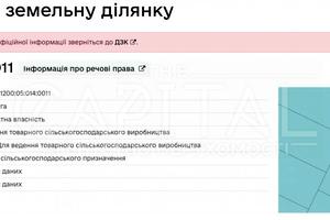ділянка за адресою 