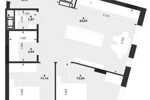 квартира за адресою Кирила Трильовського вул., 4-А