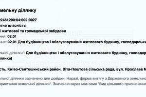 ділянка за адресою 