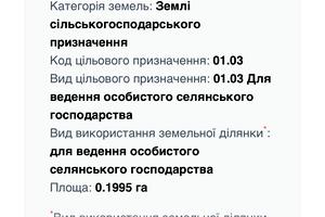 ділянка за адресою 