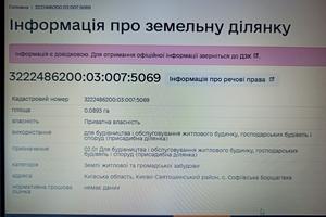 ділянка за адресою 