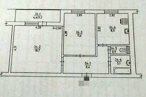 квартира по адресу Героев Украины просп. (Героїв Сталінграду), 79а