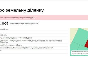 участок по адресу 