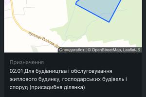 ділянка за адресою 
