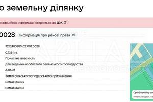 участок по адресу 