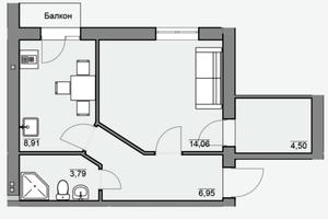 квартира за адресою Каштанова, 5