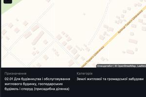 участок по адресу Шевченка