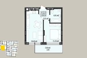 квартира за адресою Ткацька вул., 20а