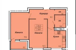 квартира по адресу Полковника Нечая ул., 25