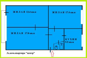 квартира за адресою Запорожская, 22