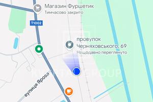 ділянка за адресою Черняхівського вул.
