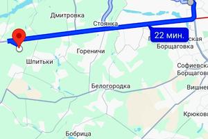 ділянка за адресою Київська